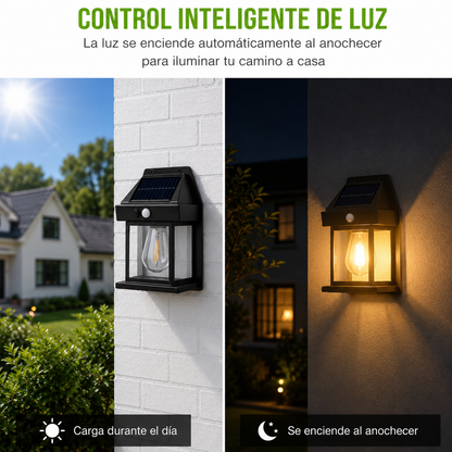 Lámpara Solar Brisa | Iluminación Exterior Cálida