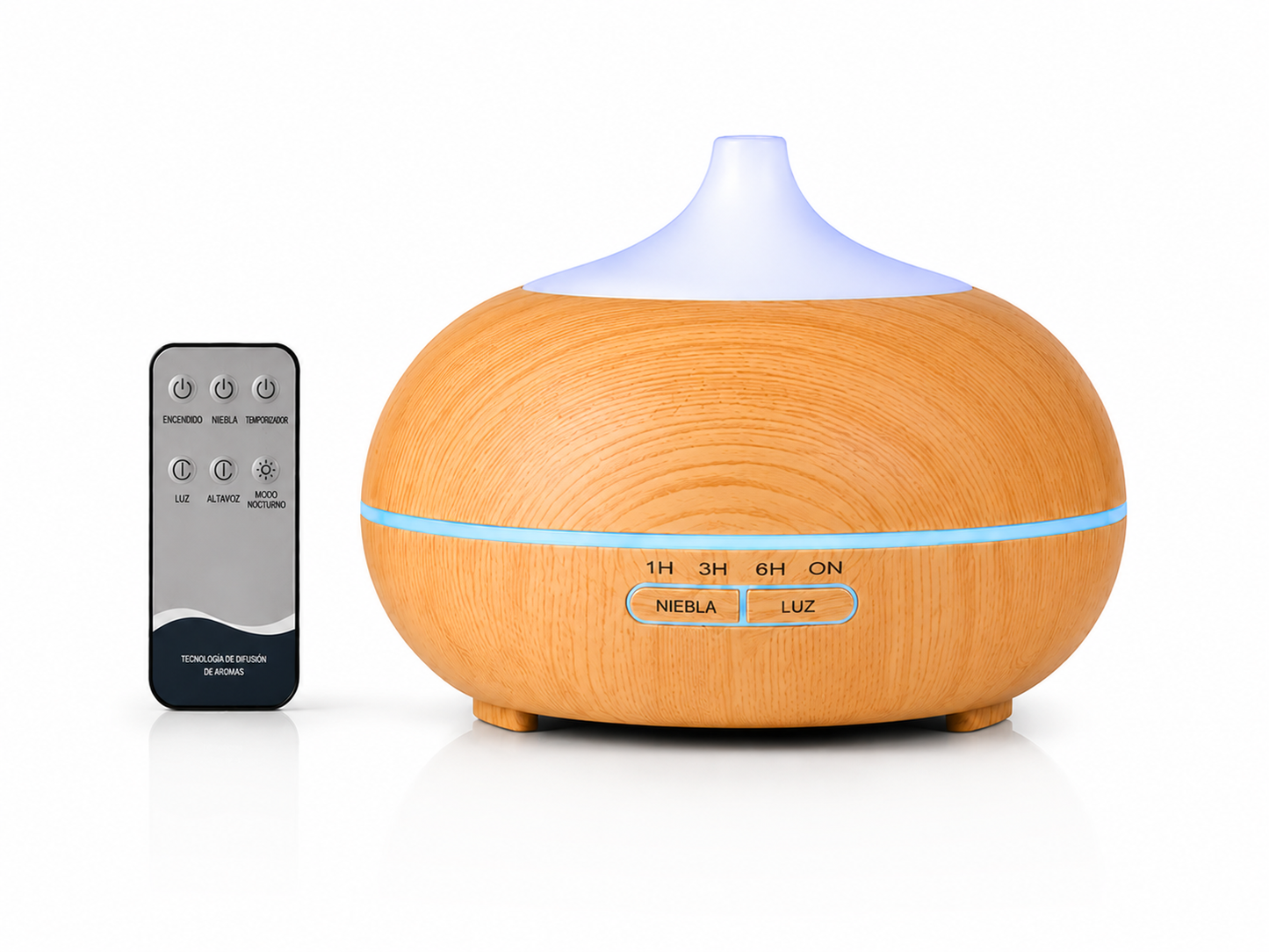 Bruma Esencial | Difusor de Aromaterapia LED con 6 Aceites Esenciales