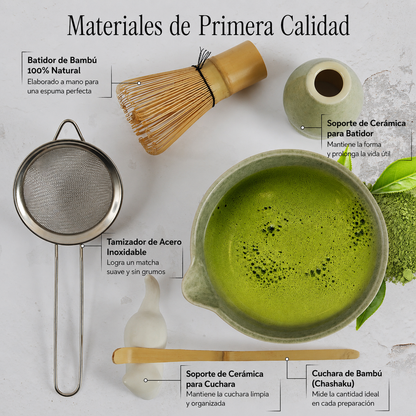 Ritual Matcha | Set Completo para la Ceremonia Tradicional del Té Japonés