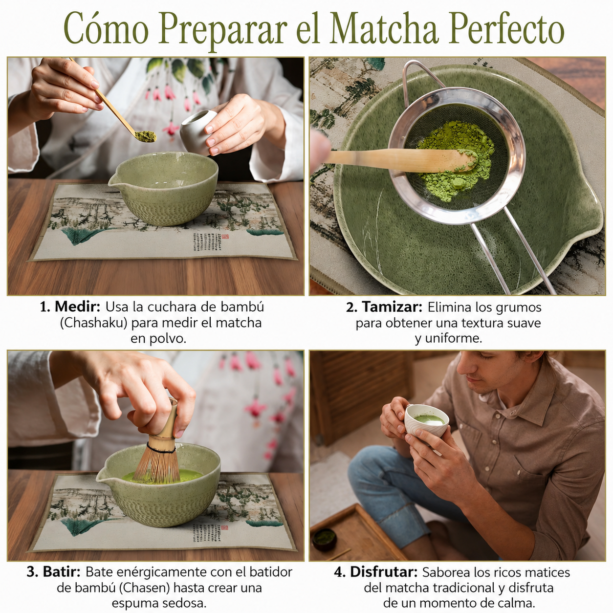 Ritual Matcha | Set Completo para la Ceremonia Tradicional del Té Japonés
