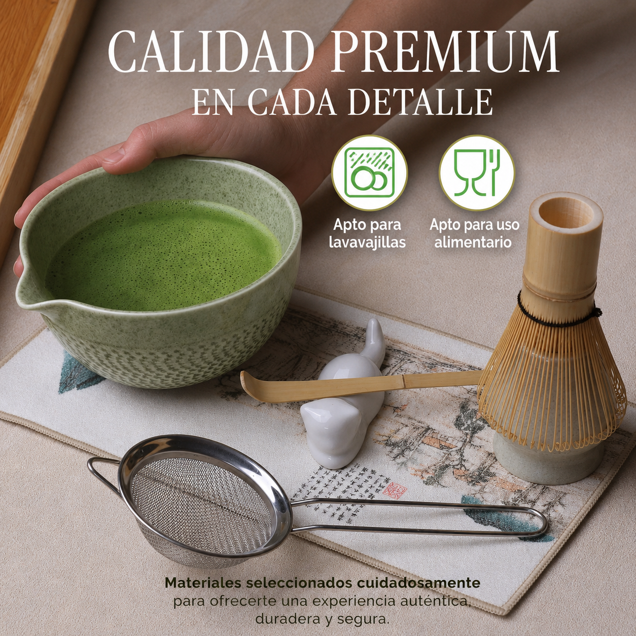 Ritual Matcha | Set Completo para la Ceremonia Tradicional del Té Japonés